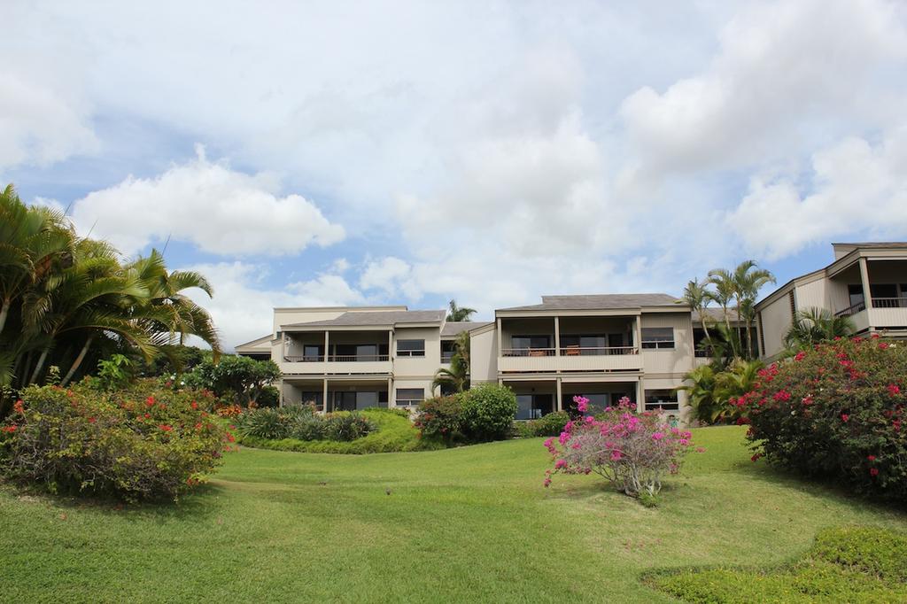 Well-manicured grounds