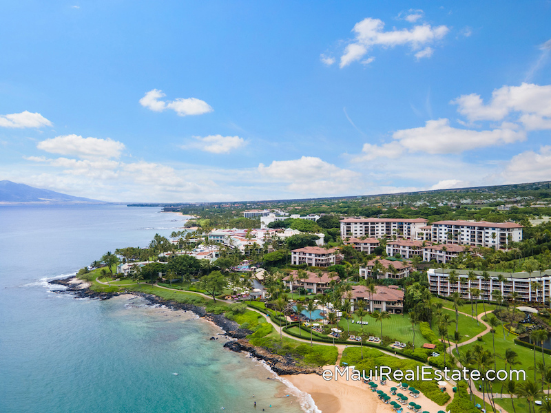 Wailea Beach Villas and the nearby resort properties