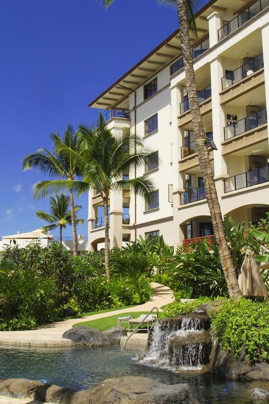 Penthouse building of Wailea Beach Villas