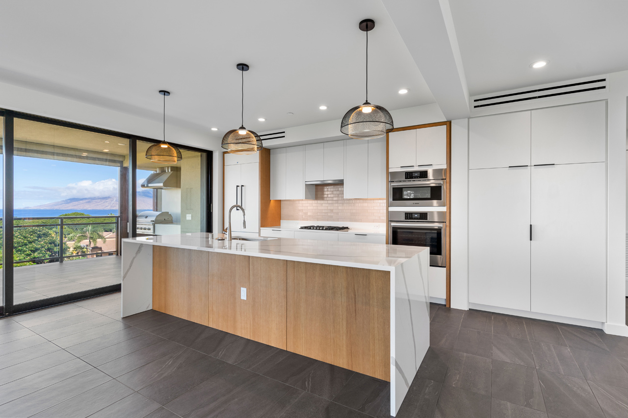 Kitchen at Lai Loa in a 3 bedroom unit