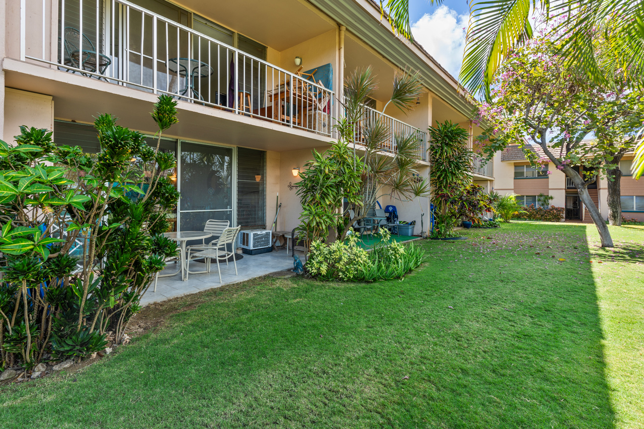 Convenient Ground floor location: Lanai