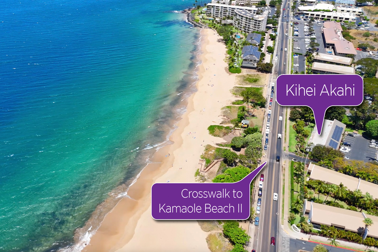 Quick access to the beach: 