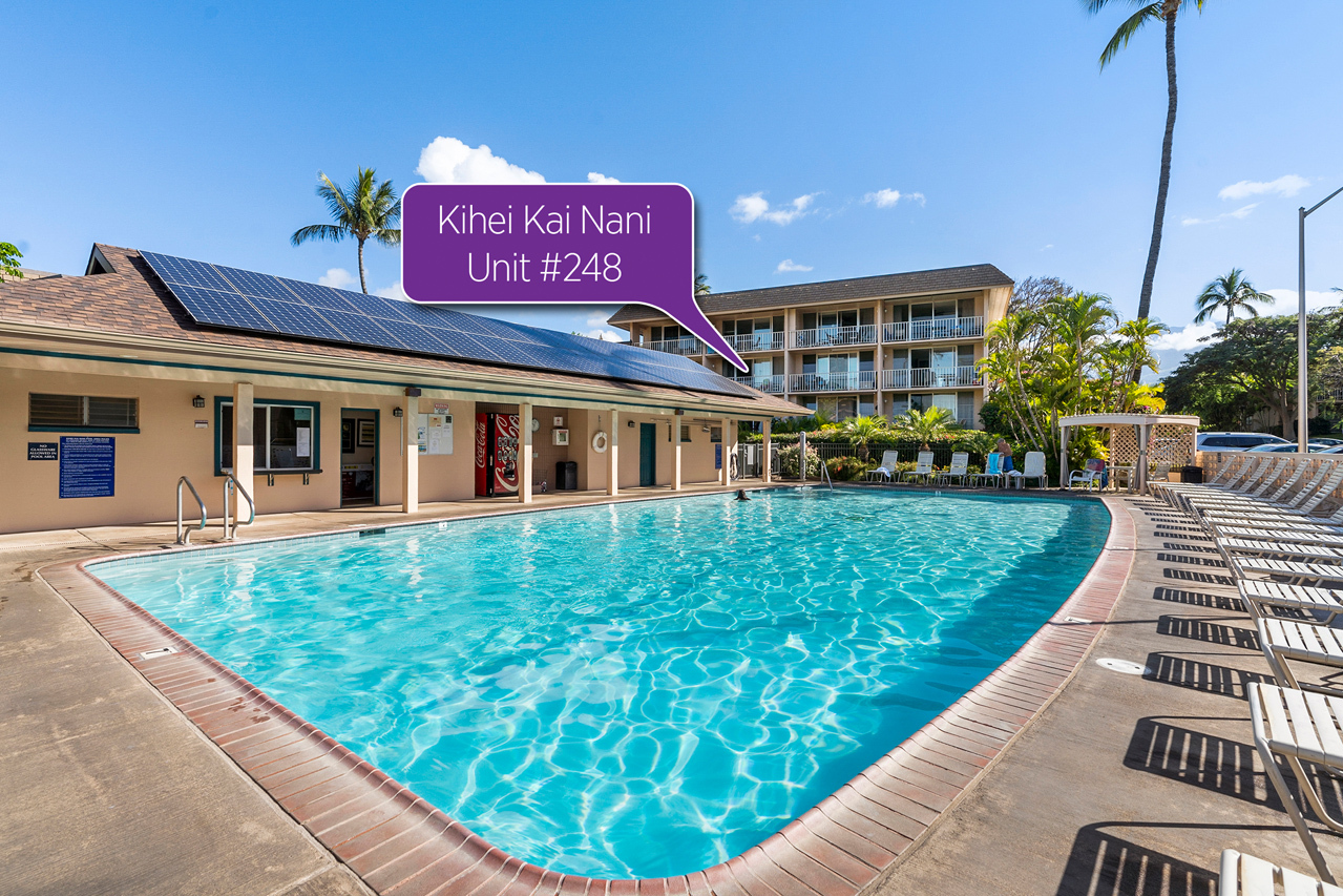 Convenient location near the pool: 